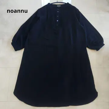 빅 사이즈 noannu 핀턱 A라인 원피스