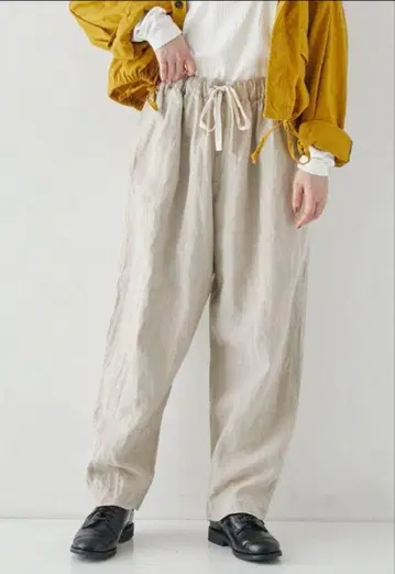 nest robe 네스트로브 블랙 린넨 이지 팬츠