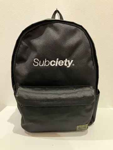 [새상품] Subciety(서브사이어티) 백팩 BLACK