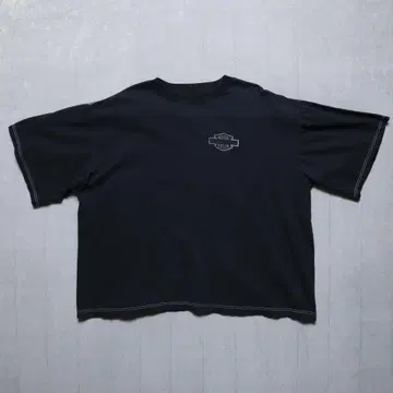 Harley Davidson 2360 구제 티셔츠 XXL 블랙