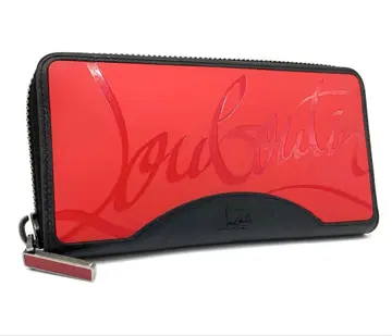 Christian Louboutin 러버 라운드 지퍼 장지갑