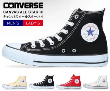 [미사용] CONVERSE 블랙 하이컷 스니커즈 24cm