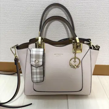 & chouette 핸드백 베이지 립 케이스 포함