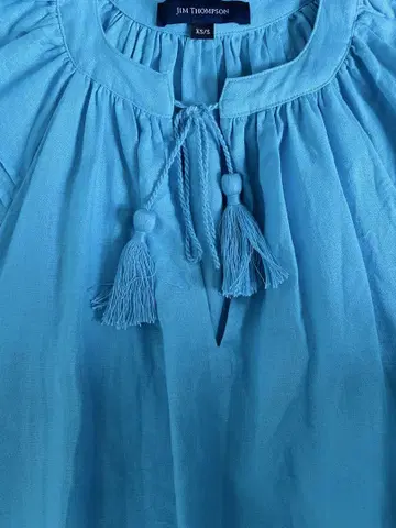 짐 톰슨 100% 린넨 롱 원피스