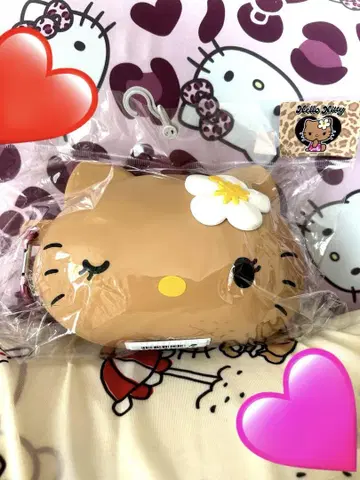 새상품 미개봉 산리오 일광화상 키티 실리콘 파우치