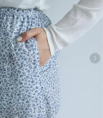 주말 한정 가격 인하 yuni 꽃무늬 팬츠