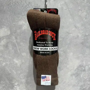 [무료배송] 미사용 새상품 RAILROAD SOCK 양말 삭스 3매 세트