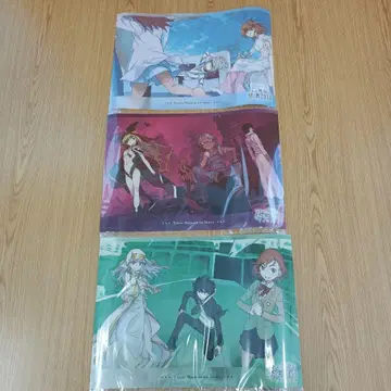 어떤 마술의 금서목록 20주년 기념 온라인 복권 클리어 포스터 3매 세트