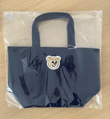 러브라리 바이 페일러 올드 테디 와펜 토트 L 네이비