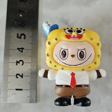 라부브 스펀지 밥 인형옷 피규어 약 6cm