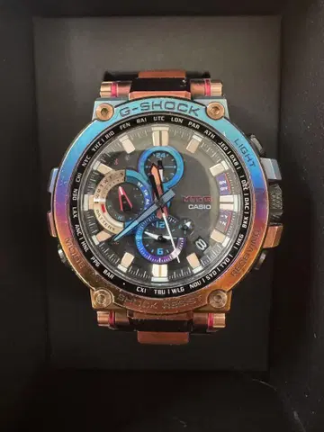G-SHOCK MTG-B1000VL-4AJR 화산 번개 MT-G G쇼크
