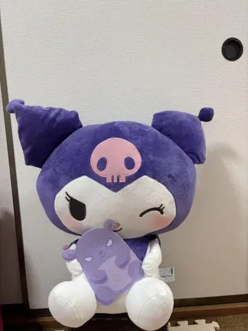 키키라라 큰 봉제 인형 보라색