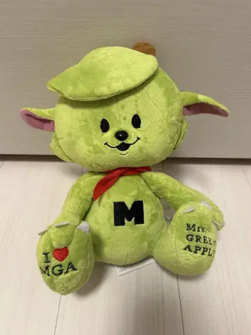 Mr. GREEN APPLE 메멜 봉제 인형