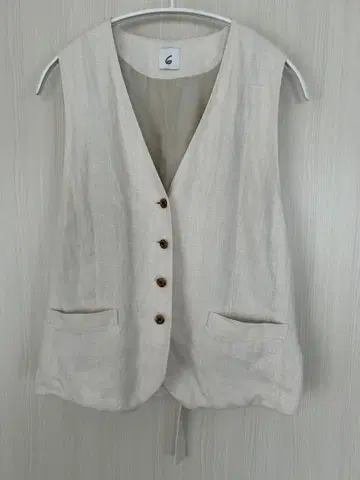 <ROKU(6)> HEMP VEST/베스트