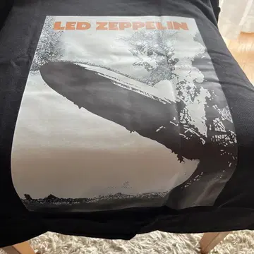 LED ZEPPELIN 티셔츠 L 사이즈 블랙