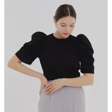 드라이 퍼프 블라우스