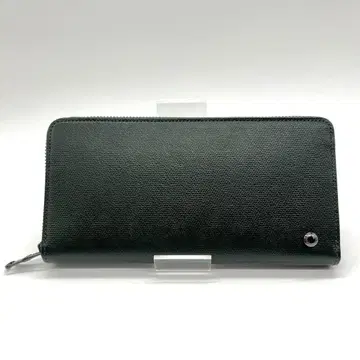 미사용 새상품 소메스 안장 장지갑 그린 라운드 지퍼