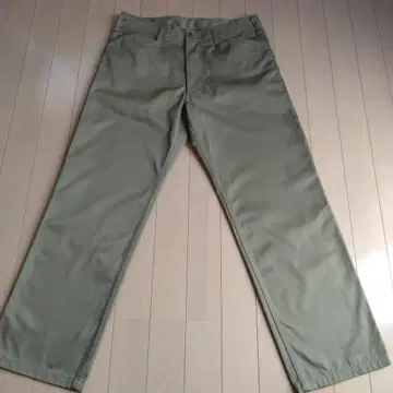 BEN DAVIS 카키 치노 팬츠 스트레이트 32인치