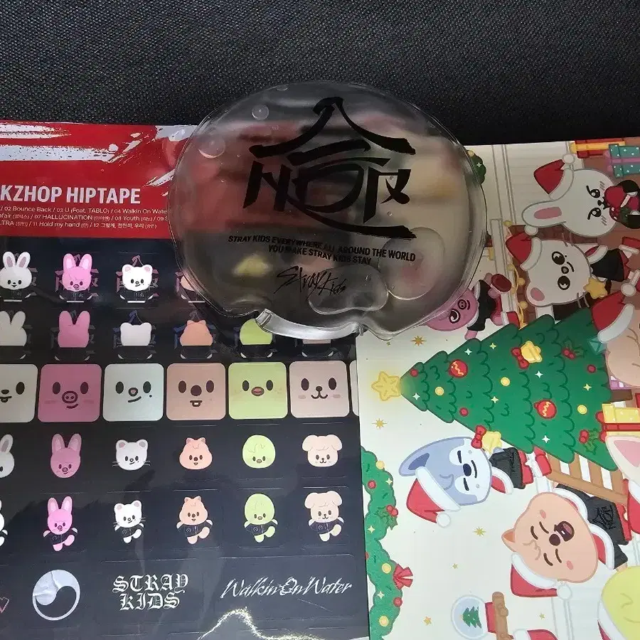 Stray Kids Skiz Keyboard Sticker Set Pop Up Hot Pack Postcard LD Skizuu skz