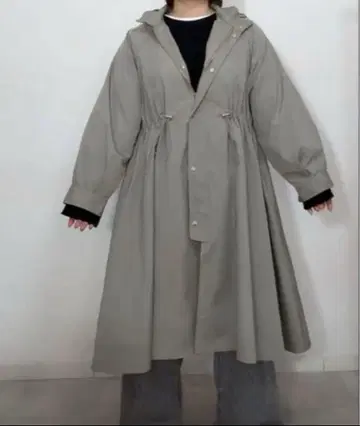 시마무라 오카다 유리 씨 모즈 코트 스프링 코트 3L