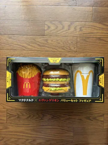 맥도날드 x 에반게리온 피규어 세트