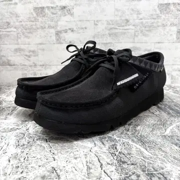 새상품급 클락스 네이버후드 왈라비 고어텍스 28cm 블랙