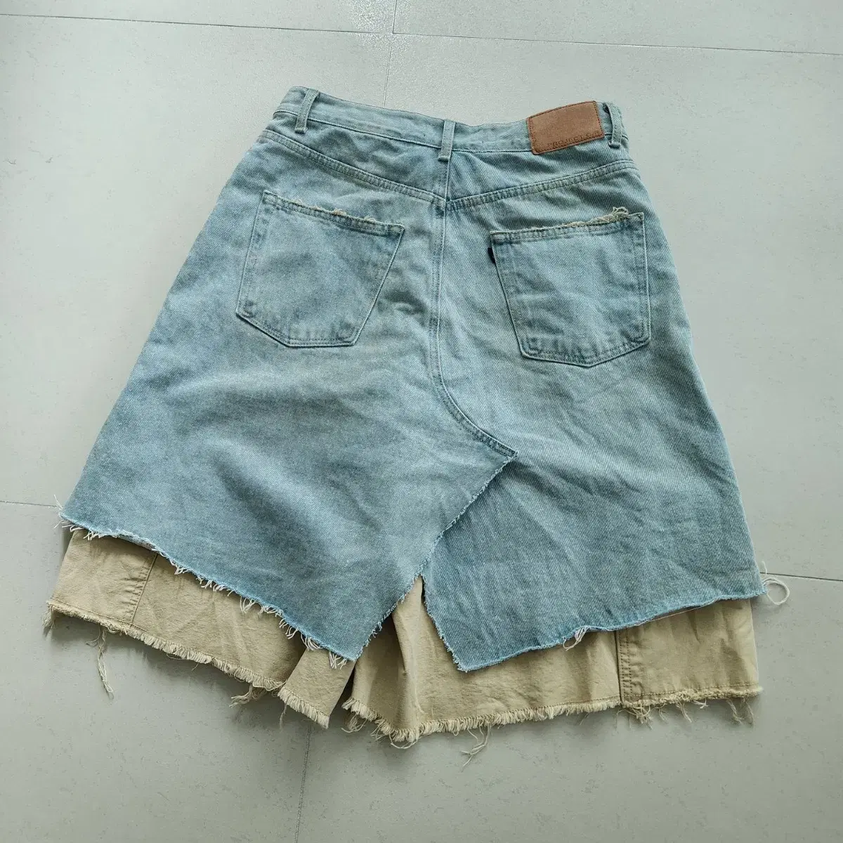 PROJECT G/R LAYERED SKIRT SHORTS ハーフパンツ PROJECT G/R LAYERED SKIRT SHORTS / BLU. 要在庫確認 (Protocol Index