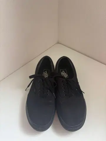 VANS 블랙 스니커즈 에라 27.5cm 검솔