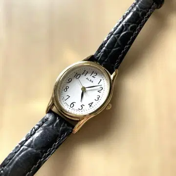 SEIKO ALBA 세이코 알바 여성용 손목시계 계란형 오벌
