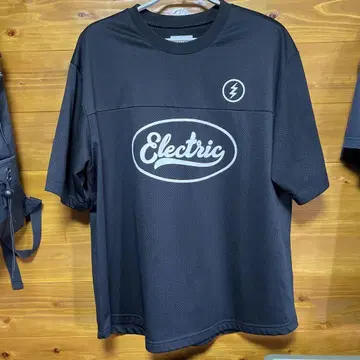 Electric 메쉬 T셔츠 블랙