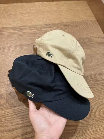 라코스테 플레인 커브 바이저 캡