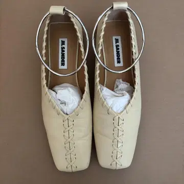 JIL SANDER 발레리나 질 샌더 발찌 플랫슈즈
