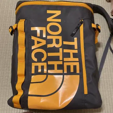 THE NORTH FACE 백팩 그레이/오렌지