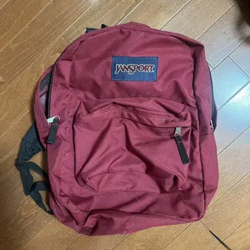 JANSPORT 버건디 백팩