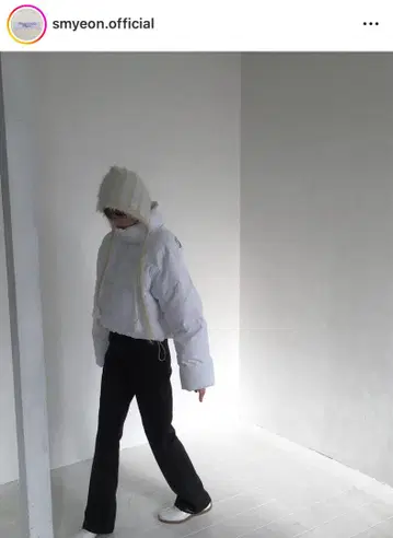 smyeon 스미 플레어 팬츠 블랙