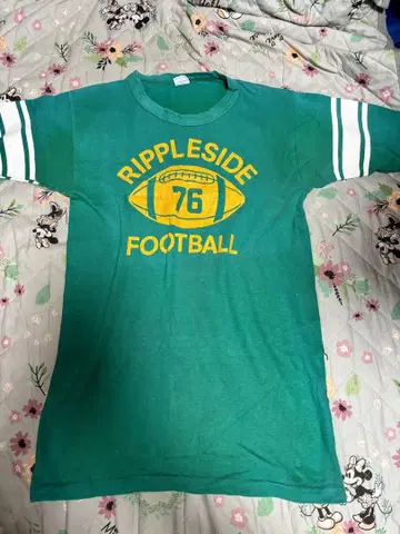 vintage champion 풋볼 T셔츠 70s USA