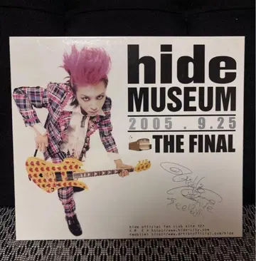 hide MUSEUM THE FINAL 굿즈