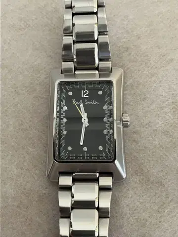 가격 인하 작동 Paul smith 폴스미스 블랙 다이얼 QZ 손목시계