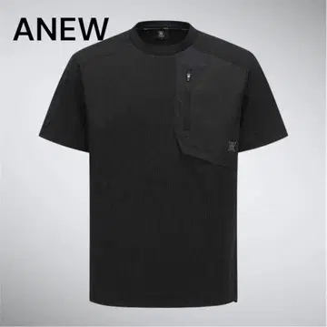 새상품 택 포함 L 사이즈 ANEW 남성용 상의 블랙