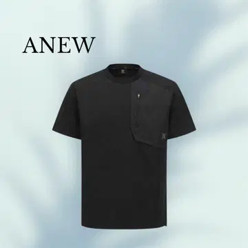 새상품 택 포함 L 사이즈 ANEW 남성용 상의 블랙
