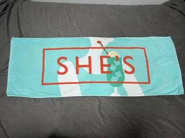 SHE'S 시즈 타월 스카이블루