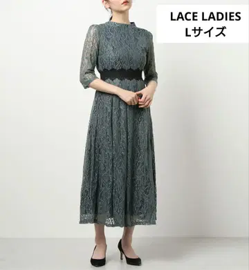 [현행 모델] LACE LADIES 전체 레이스 원피스
