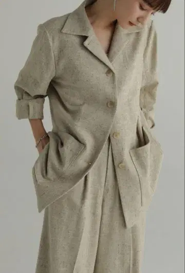 louren slab tweed jacket/ pants