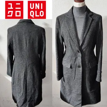 새상품급 유니클로 캐시미어 고급 울 체스터 코트 가을 겨울