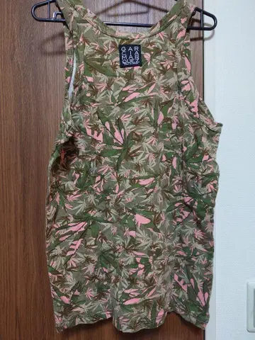 가르시아 마르케스 크리스탈 볼 카모플라쥬 탱크탑