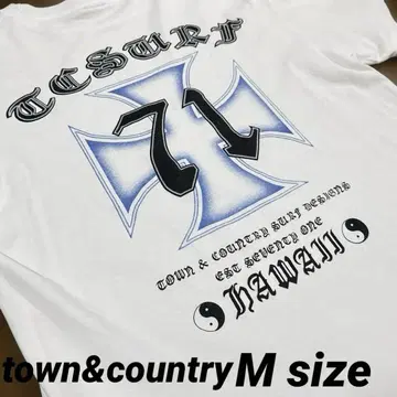 town&country T&C 셔츠 싱글 스티치 서프 티셔츠 레어