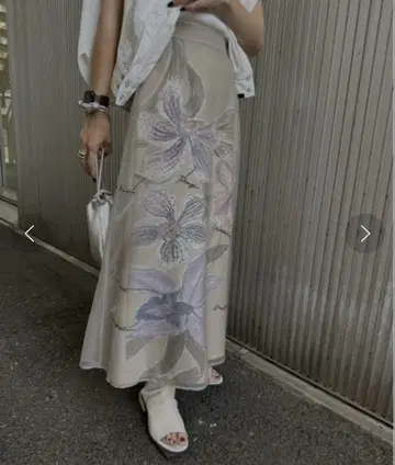 AMERI KEITAMARUYAMA SHEER LAYERED SKIRT