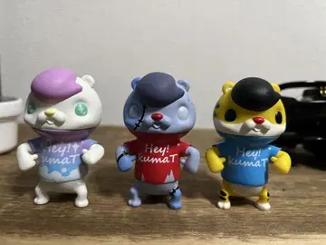 곰 T 마스코트 3종 세트 토이 아트 소프트 비닐