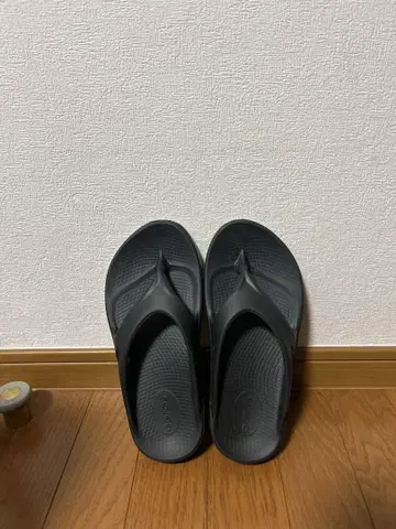 <OOFOS> OOriginal 샌들 BLACK / 24cm(7)