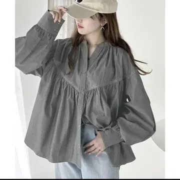 [classical elf] 클래식 엘프 개더 바지 셔츠 빅